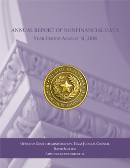 Annual Financial Report, FY 2018