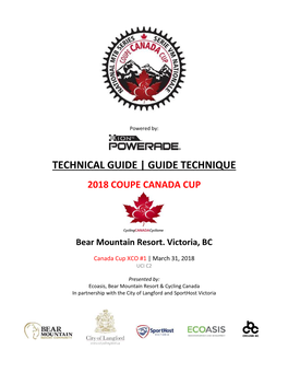 Bear Mountain Canada Cup Technical Guide