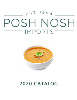 Posh Nosh Imports Wholesale Catalogue