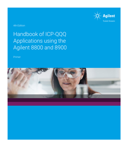 Handbook of ICP-QQQ Applications Using the Agilent 8800 and 8900