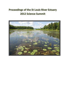 2012 St. Louis River Summit Proceedings
