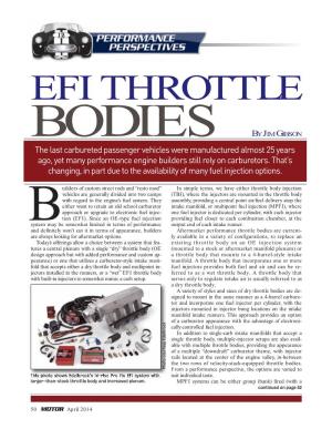 Efi Throttle