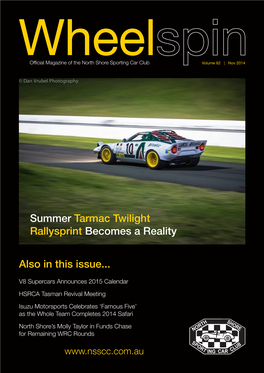 Summer Tarmac Twilight Rallysprint Becomes a Reality Also in This Issue
