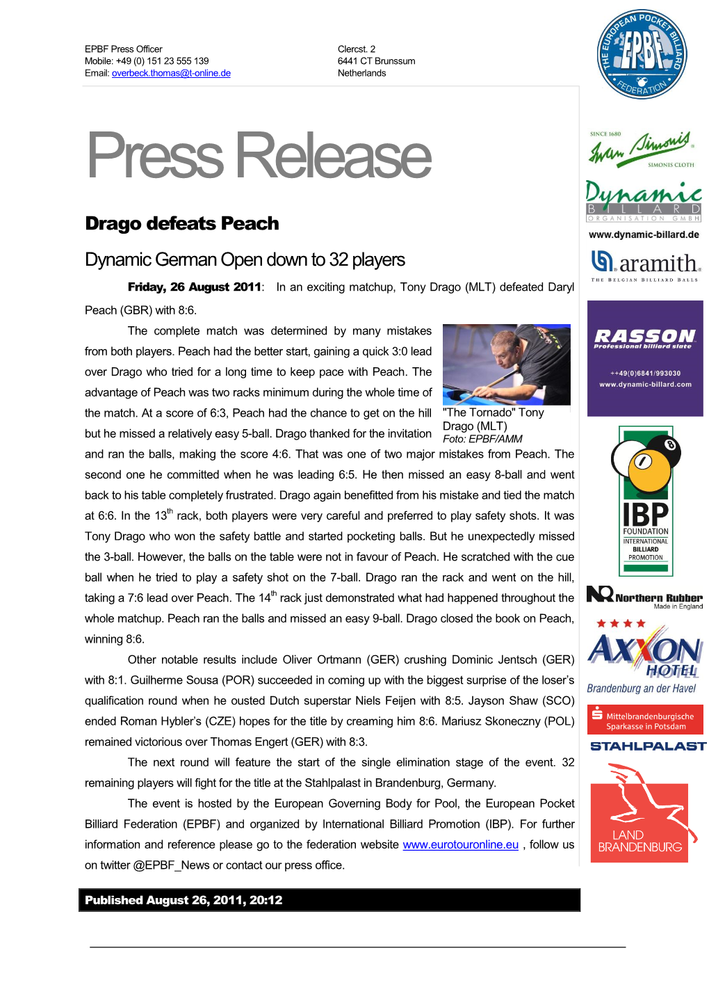 Press Release