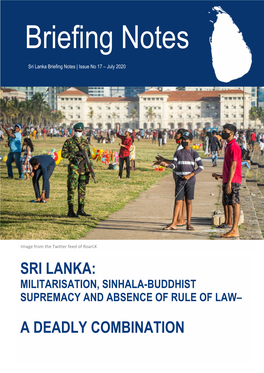 Sri Lanka Briefing Notes | Issue No 17 – July 2020