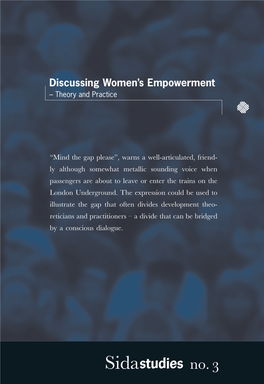 Discussing Women's Empowerment