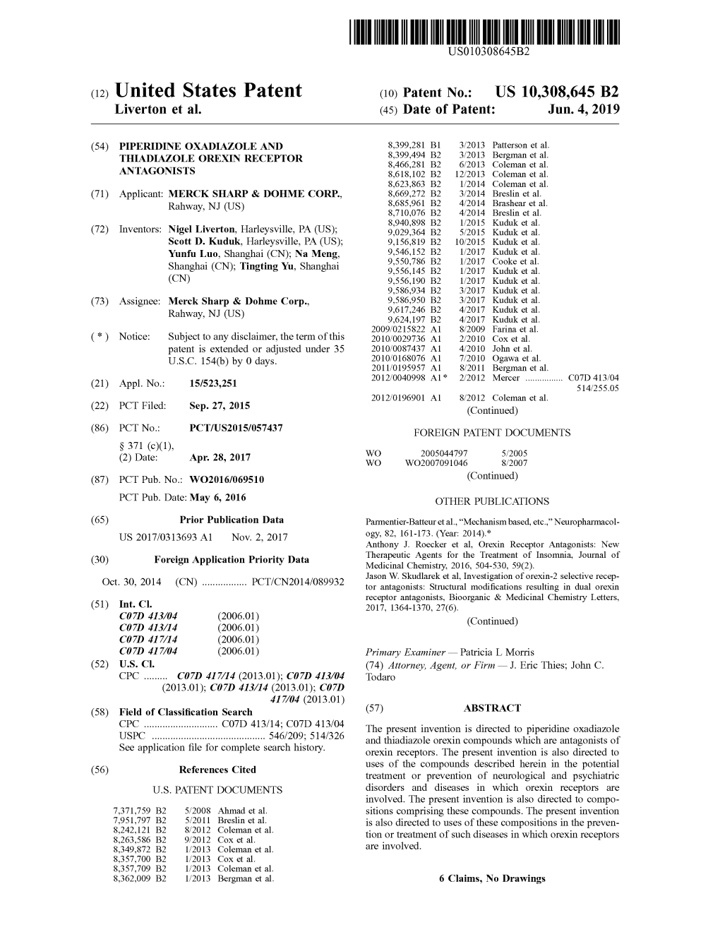 ( 12 ) United States Patent