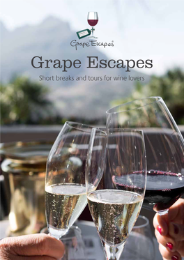 Grape Escapes Brochure