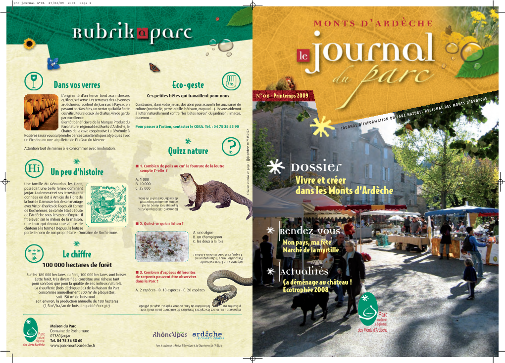 Journal Du Parc