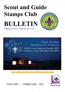 Scout and Guide Stamps Club BULLETIN Volume 55 No