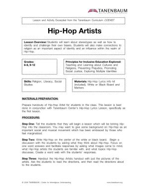 Hip-Hop Artists