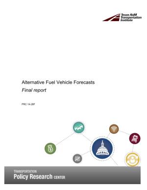 Alternative Fuel Vehicle Forecasts Final Report