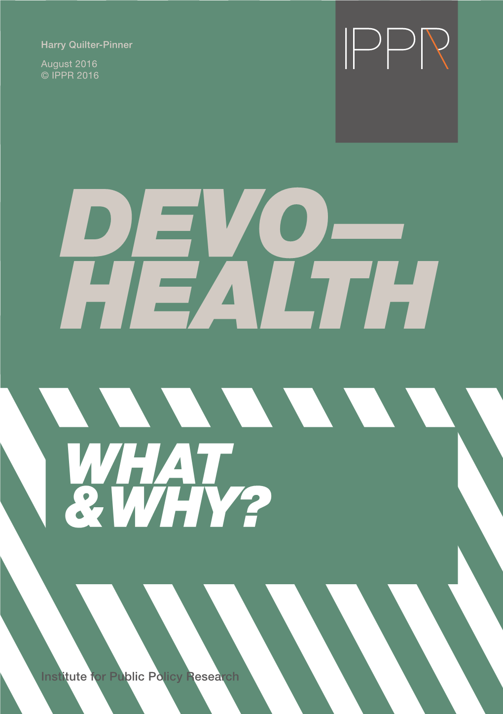 Devo-Health : What and Why? (PDF)