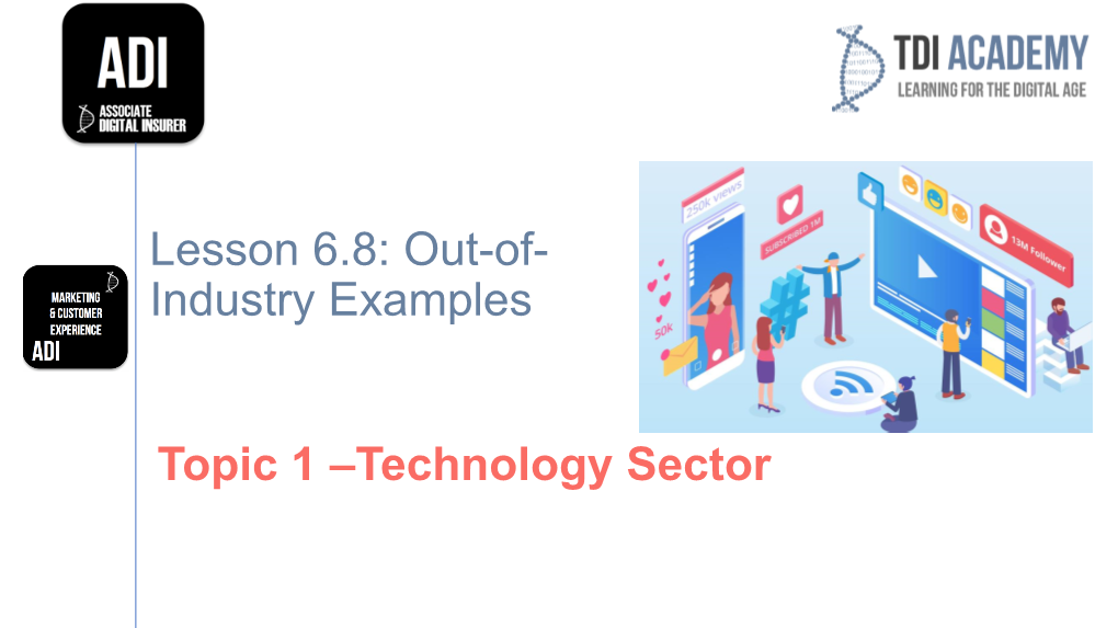 Technology Sector Lesson 6.8: Out-Of