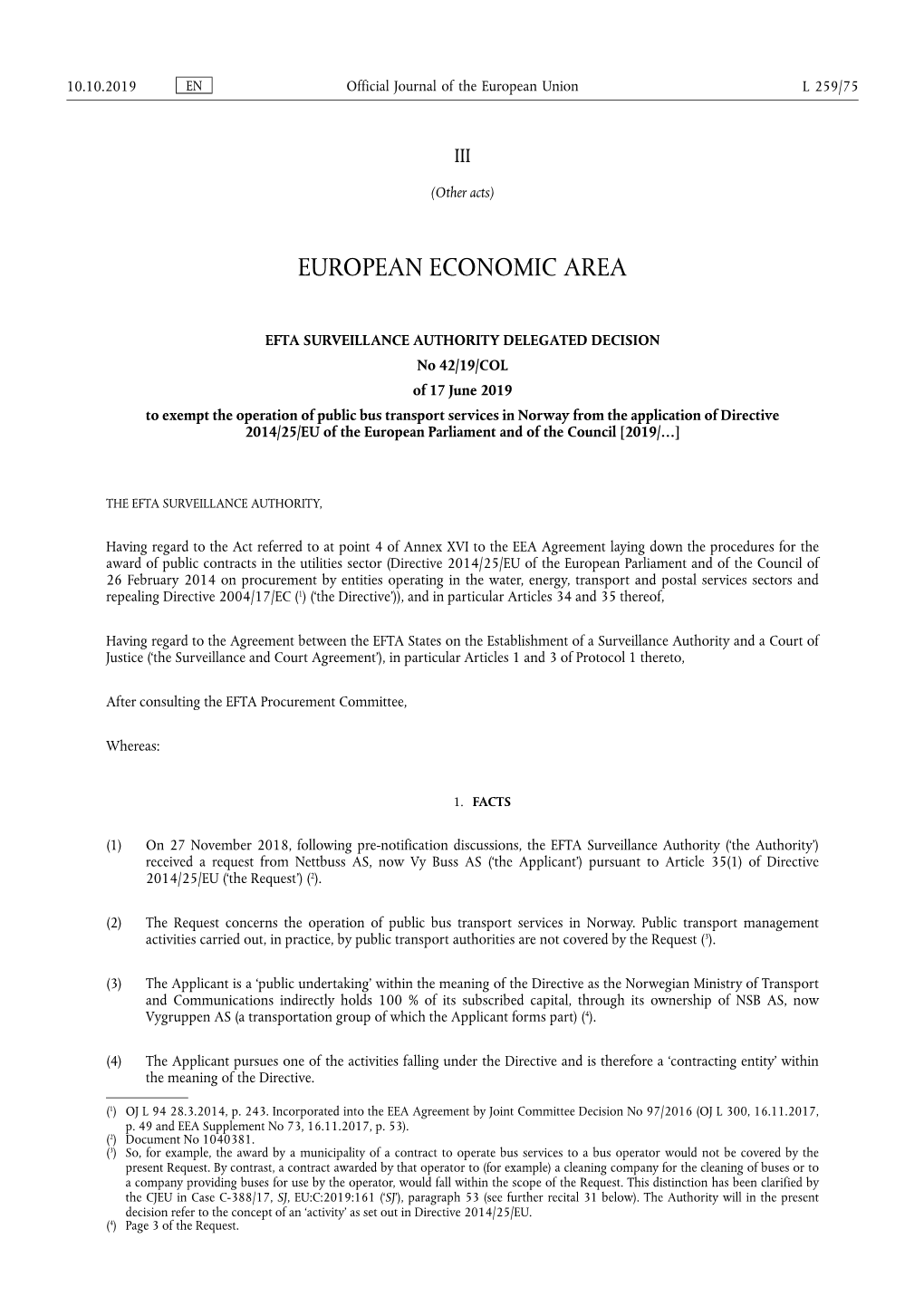 European Economic Area