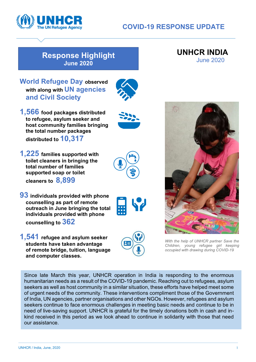 World Refugee Day Observed with Along with UN Agencies and Civil Society