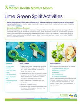 Lime Green Spirit Activities