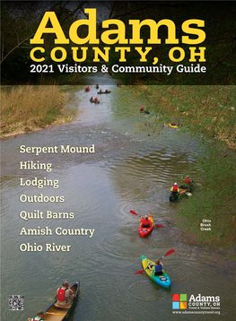 2021 Visitors & Community Guide Serpent Mound Hiking Lodging Outdoors Quilt Barns Amish Country Ohio River