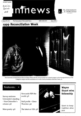 The University of Newcastle Uninews, Issue No. 14, June, 1999
