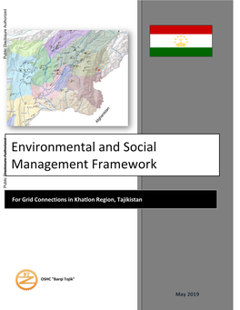 For Grid Connections in Khatlon Region, Tajikistan Public Disclosure Authorized