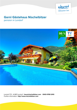 Garni Gästehaus Nischelbitzer in Lendorf