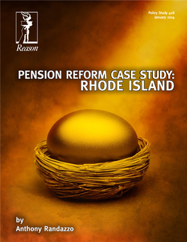 Pension Reform Case Study: Rhode Island