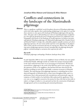 Conflicts and Connections in the Landscape of the Manimahesh