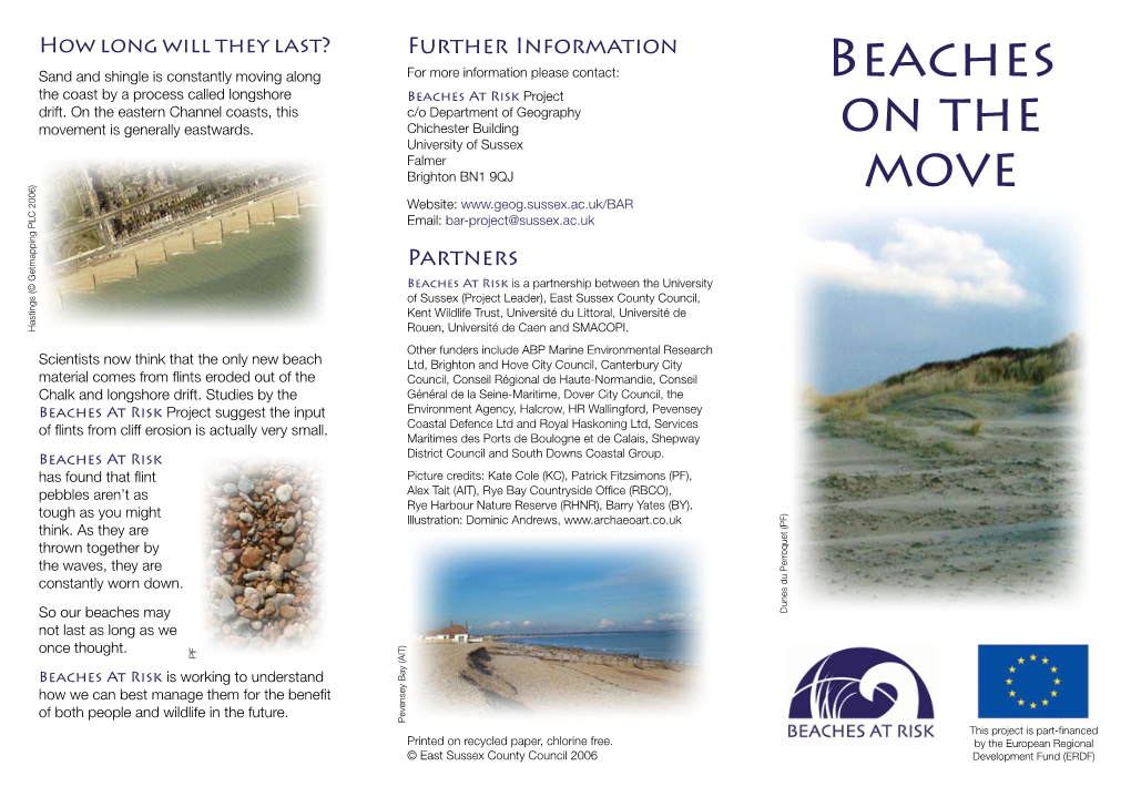 Beaches on the Move