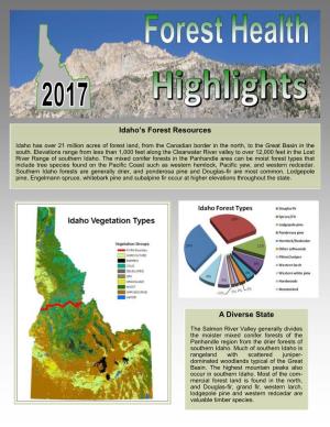 2017 Idaho Forest Health Highlights