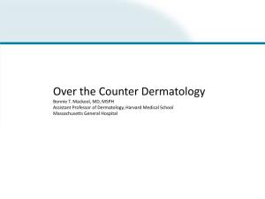 Topical Therapeutic Dermatology
