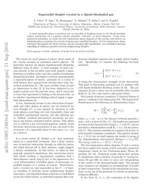 Arxiv:1005.2403V4 [Cond-Mat.Quant-Gas] 21 Sep 2010 Principle Numerical Simulations That Interaction Poten- Gorithm [12, 13]
