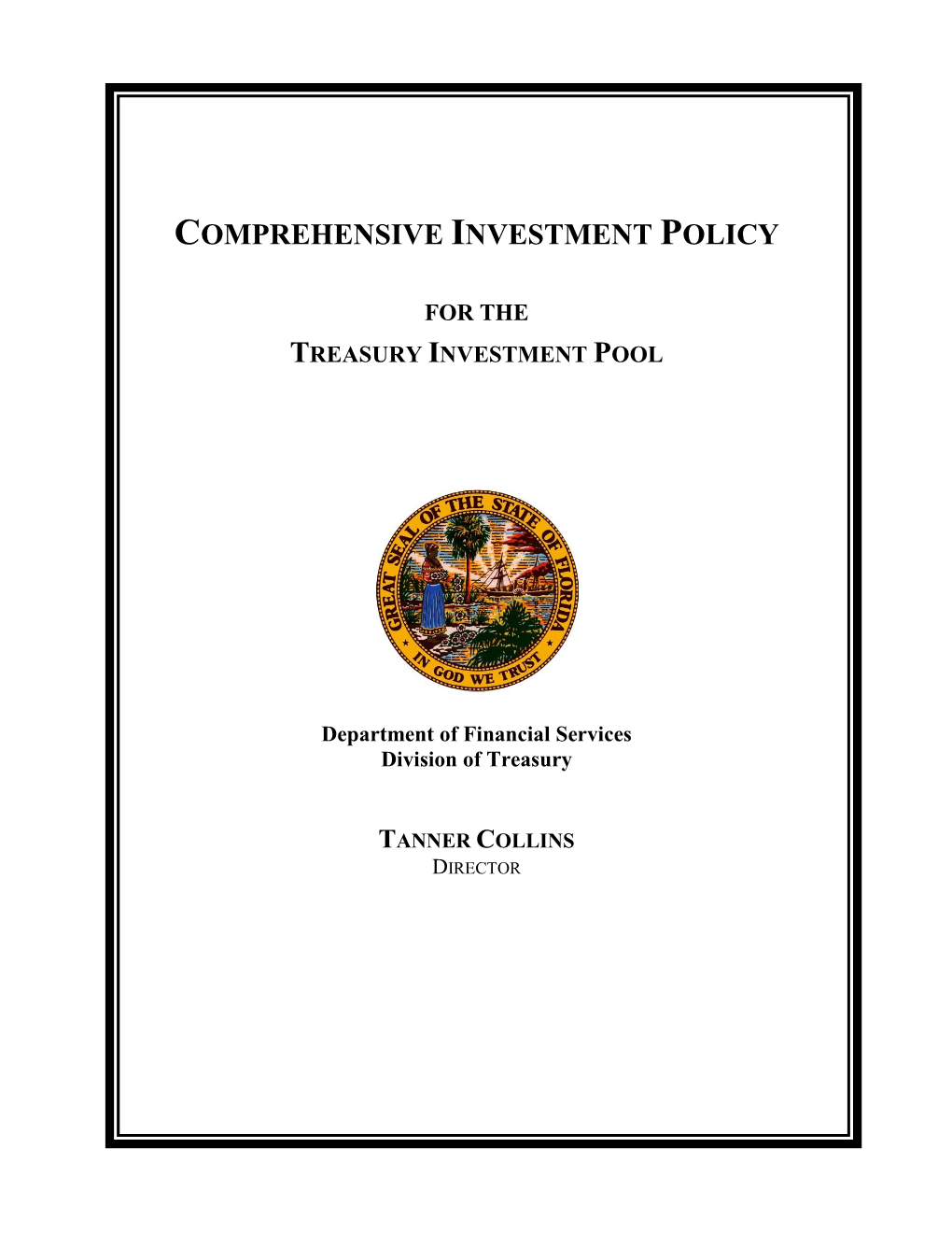 Comprehensive Investment Policy