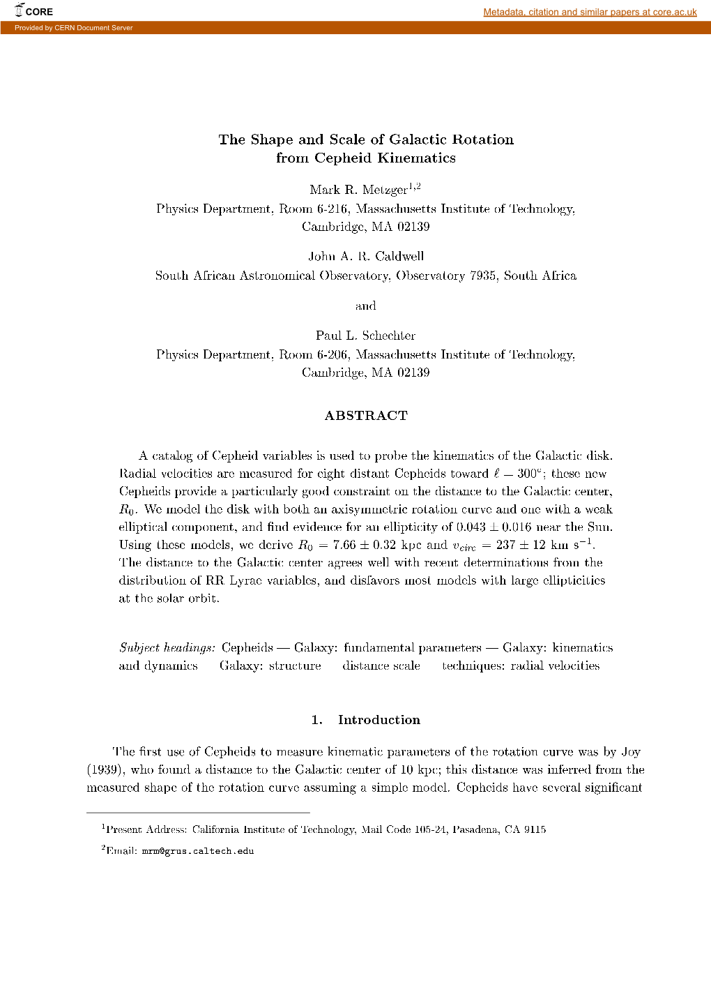 The Shape and Scale of Galactic Rotation from Cepheid Kinematics