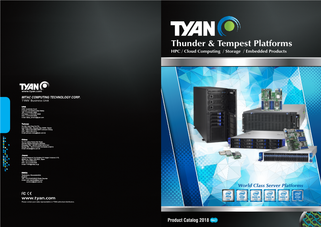 Thunder & Tempest Platforms