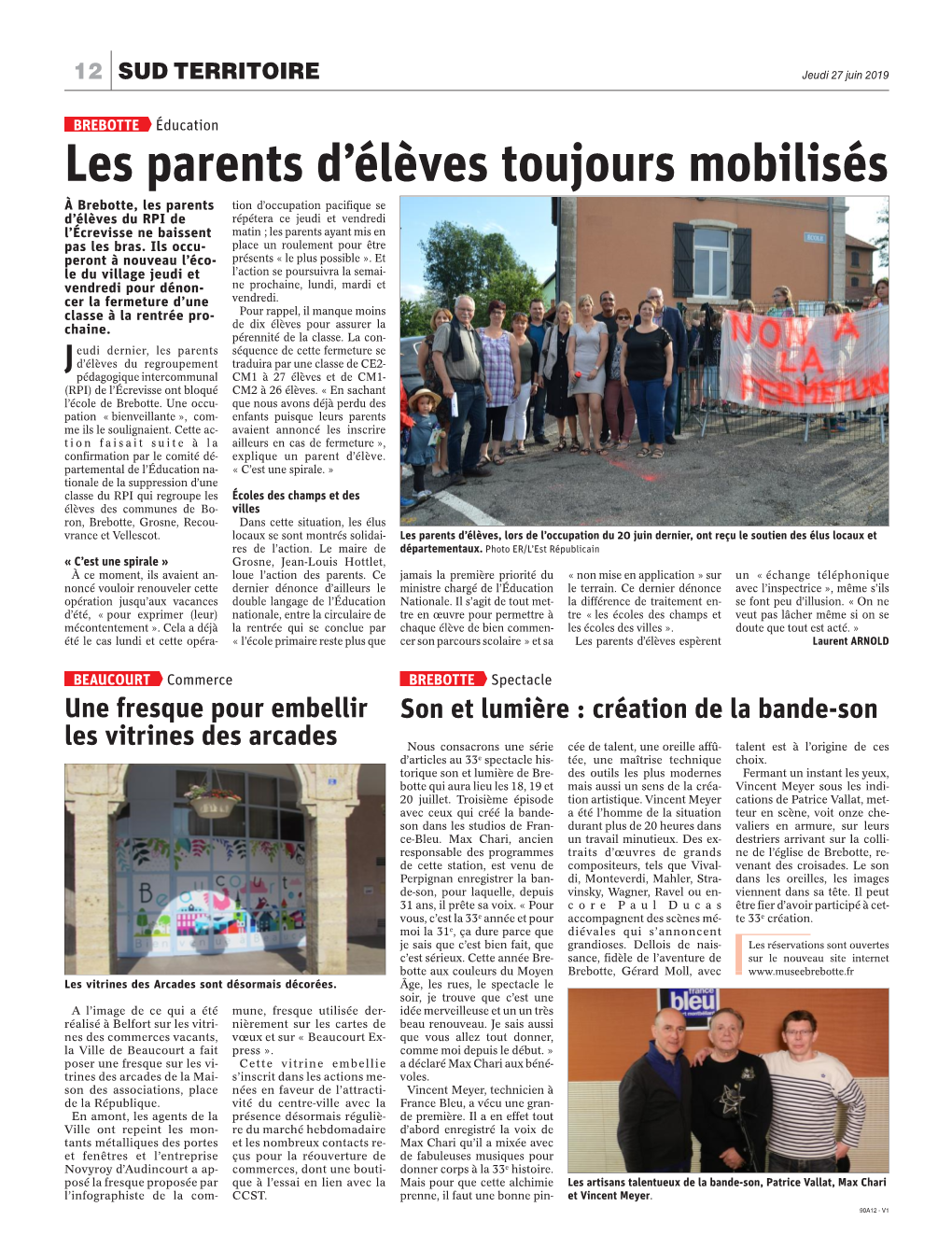 Les Parents D'élèves Toujours Mobilisés