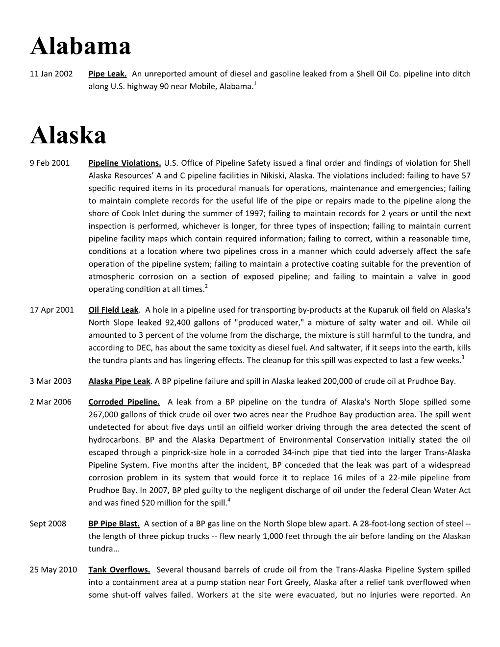 Alabama Alaska