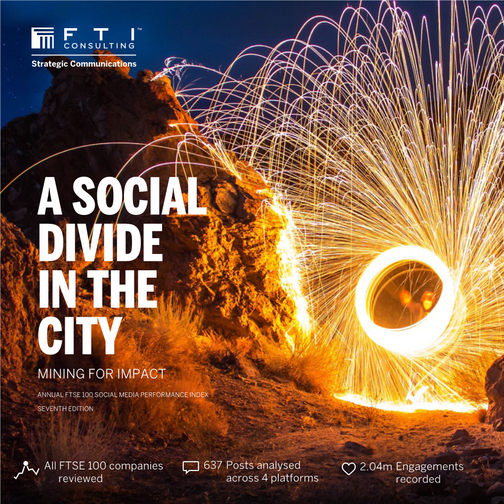 A Social Divide in the City Mining for Impact