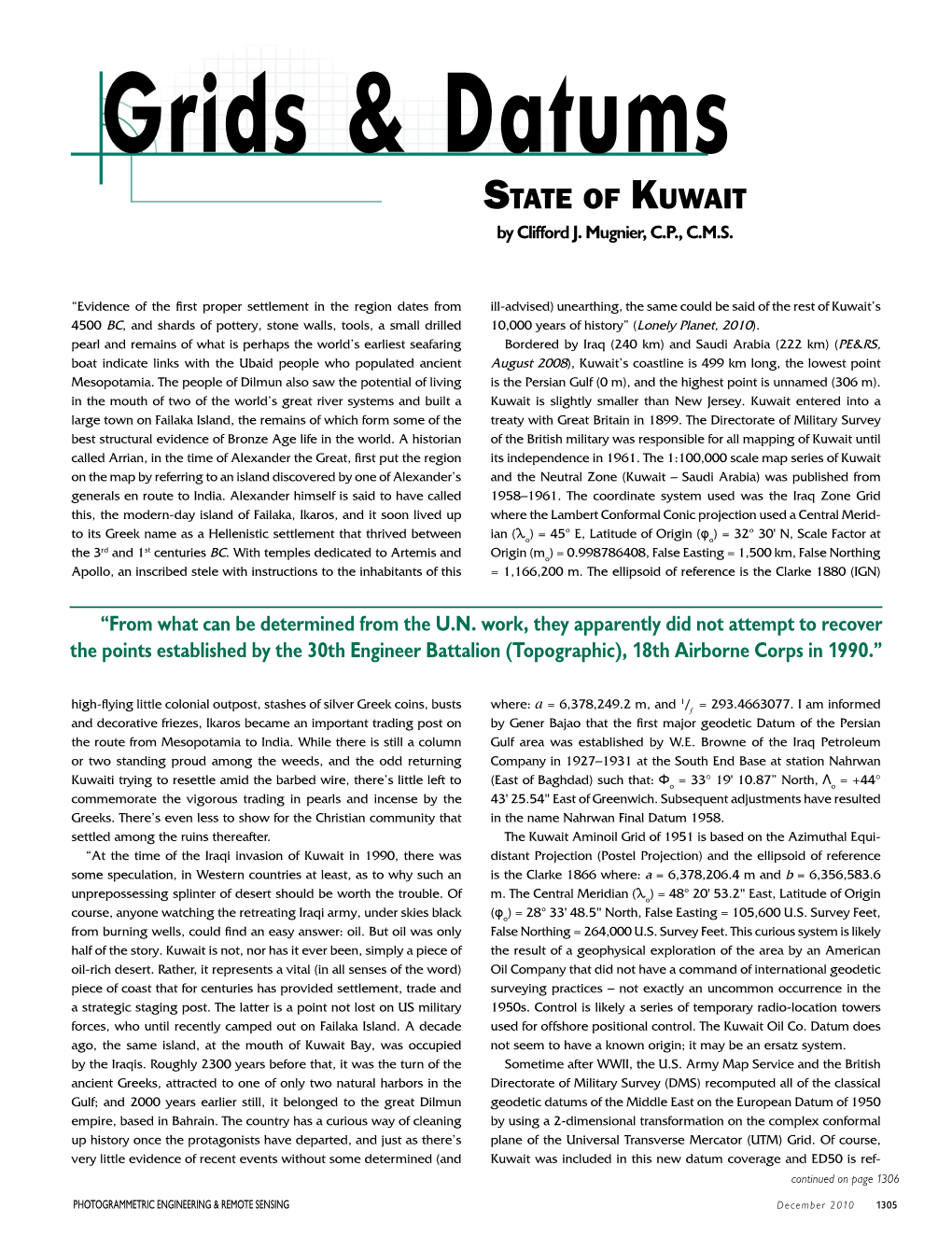 State of Kuwait by Clifford J