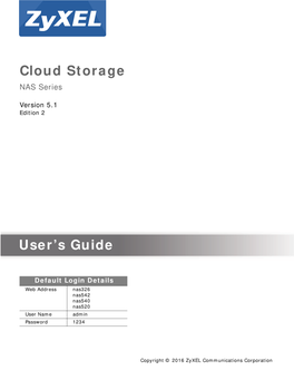 Cloud Storage NAS Series