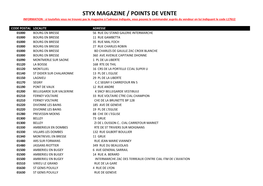 Styx Magazine / Points De Vente