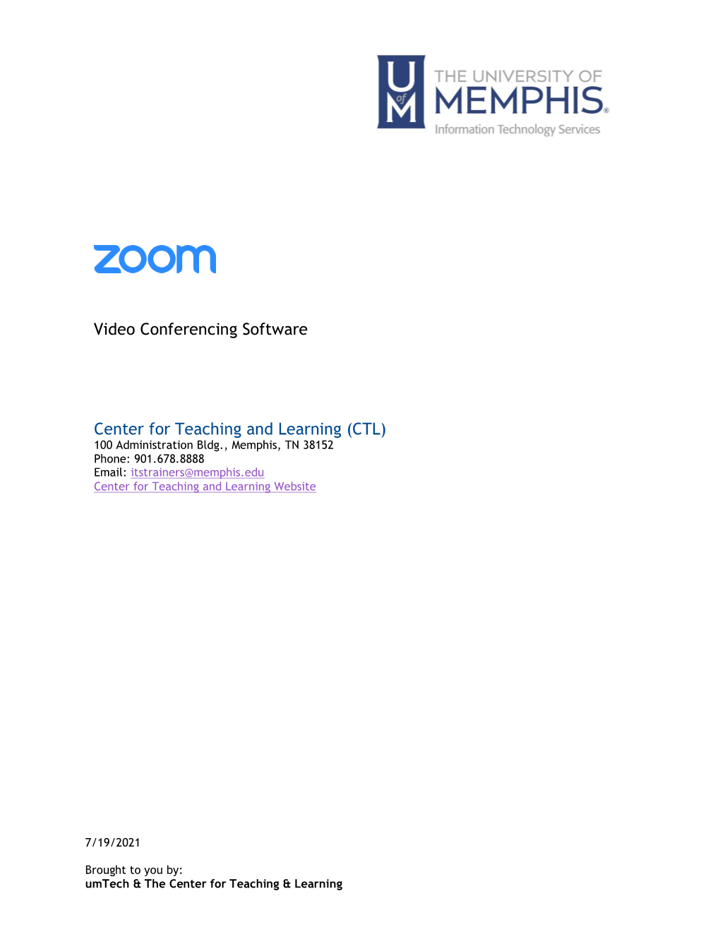 Hosting a Meeting in the Zoom