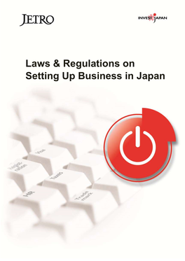 Laws & Regulations on Setting up Business in Japan