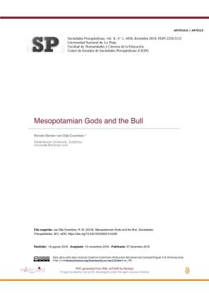 Mesopotamian Gods and the Bull