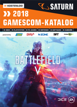 Gamescom-Katalog