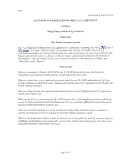 Amended and Restated Interlocal Agreement