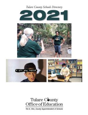 2021 Tulare County Schools Directory