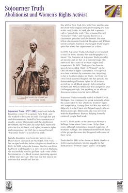 Profiles of Three African American Suffragists