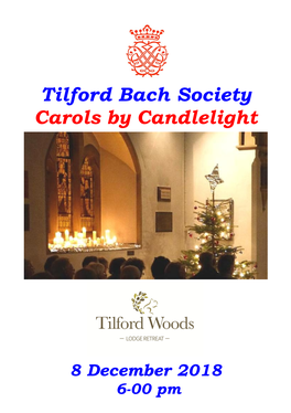 Tilford Bach Society Carols by Candlelight
