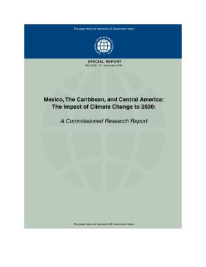 Mexico, the Caribbean, and Central America: the Impact of Climate Change to 2030