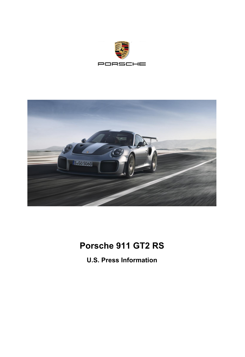 Porsche 911 GT2 RS